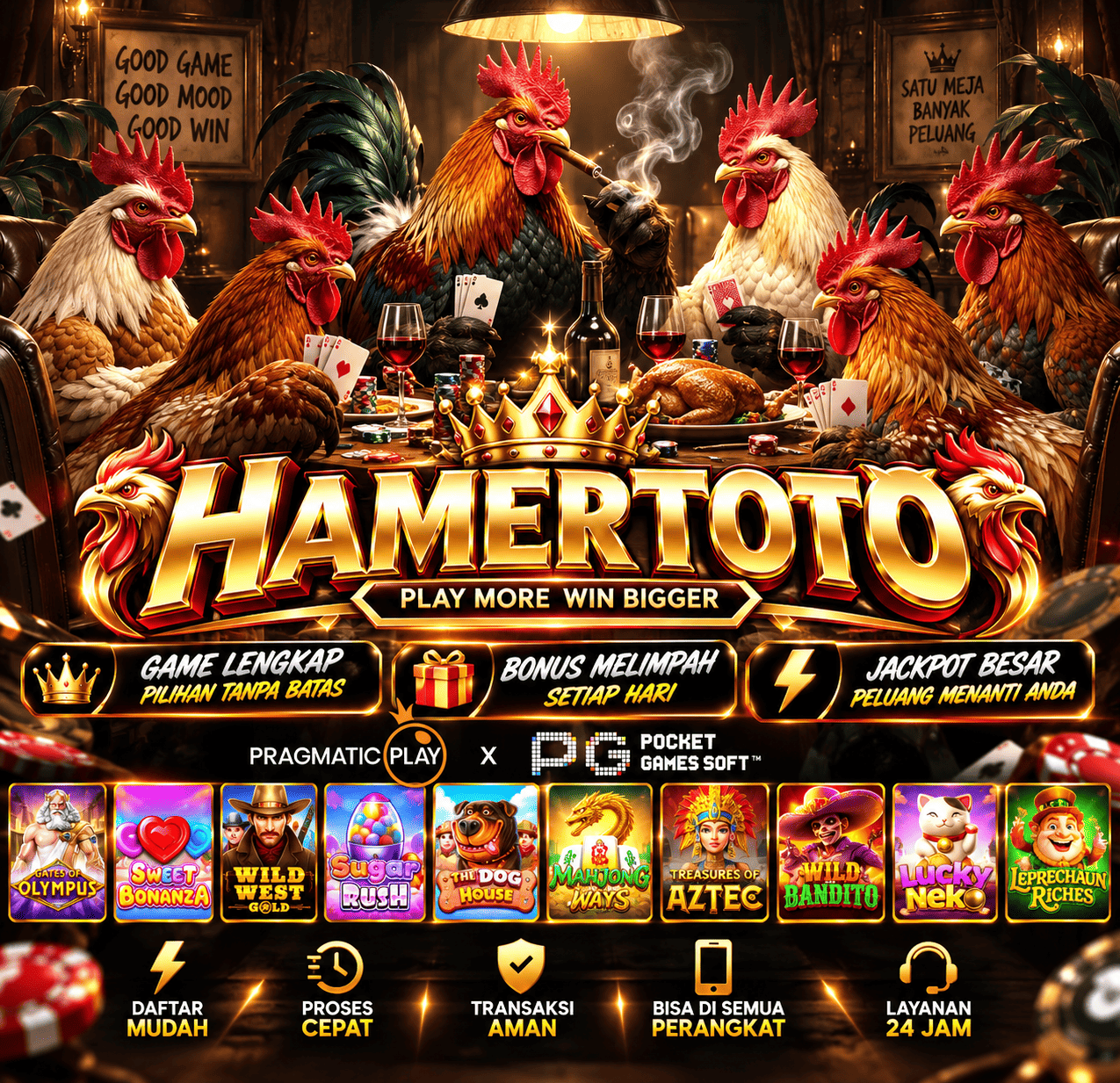 HAMERTOTO Slot Online Gacor Terbaru